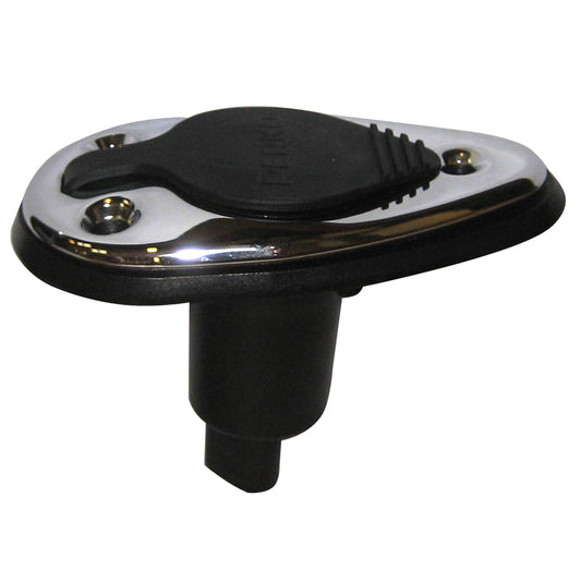 Perko Threaded Collar Pole Light Mounting Base  2 Pin  Stainless Steel 1048P0SDP