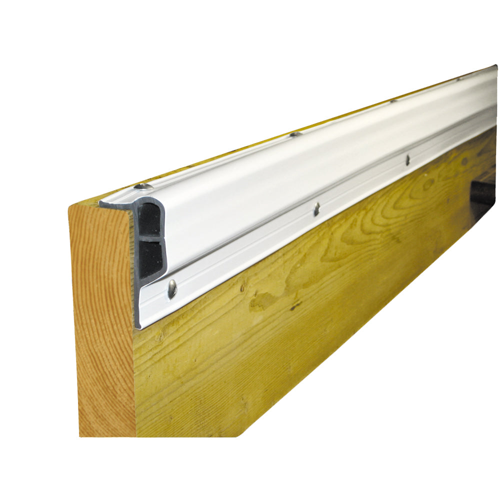 Dock Edge Dockguard Economy PVC Profile 10ft Roll  White DE1135F