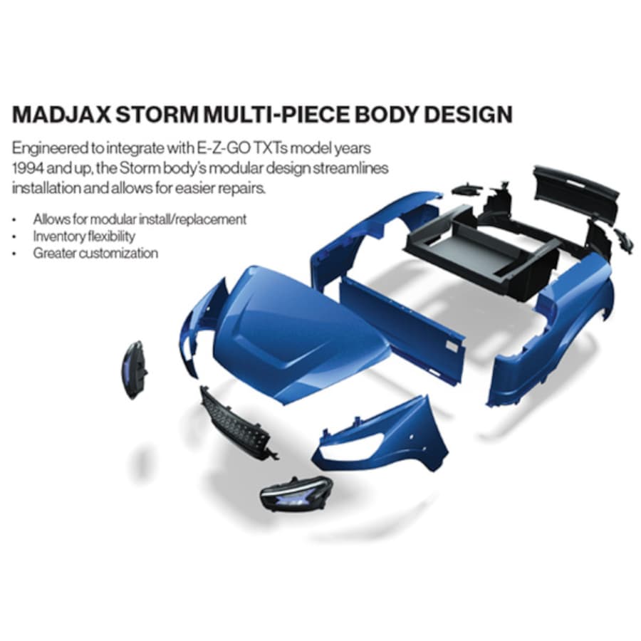 MadJax® Storm Body Kit for EZGO TXT