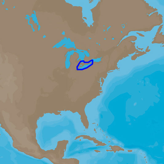 CMAP  4D NAD933 Lake Erie and Lake St Clair MNAD933MS