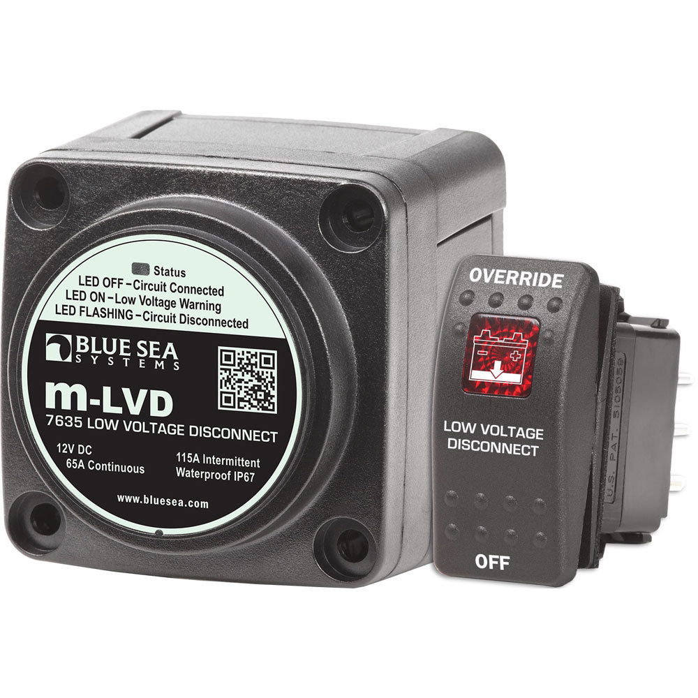 Blue Sea 7635 mLVD Low Voltage Disconnect 7635