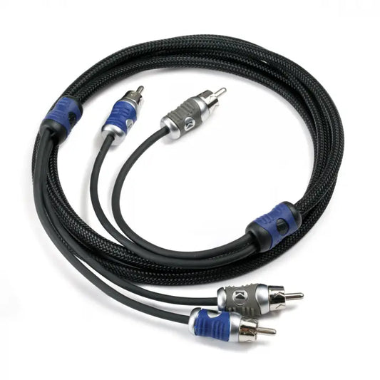 Kicker 2 Channel 3 Meter Audio Cable QI23