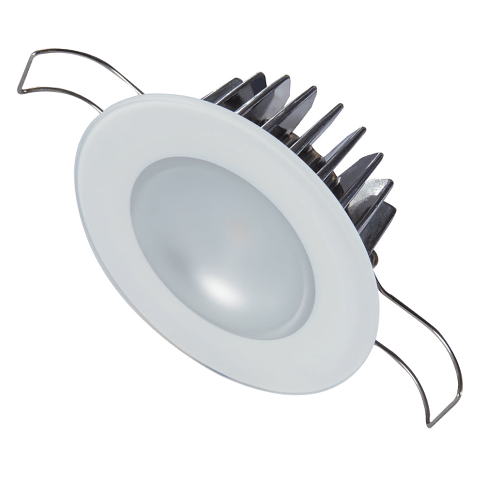Lumitec Mirage Flush Mount Down Light Spectrum RGBW  Glass Bezel 113197