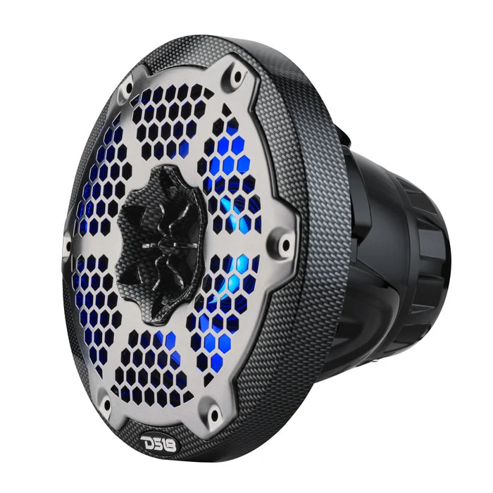 DS 18 10” Marine 2-Way Hybrid Speaker with RGB LED, Compression Driver and Neodymium Magnet | 450W RMS 4-Ohm