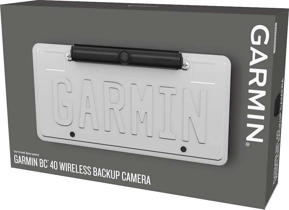 Garmin BC 40 Wireless Backup Camera with License Plate Mount