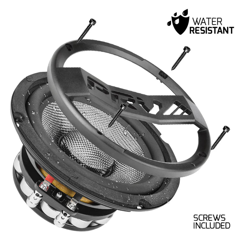 PRV Audio - 6.5" Carbon Fiber Neodymium Midrange Loudspeaker (Pair)