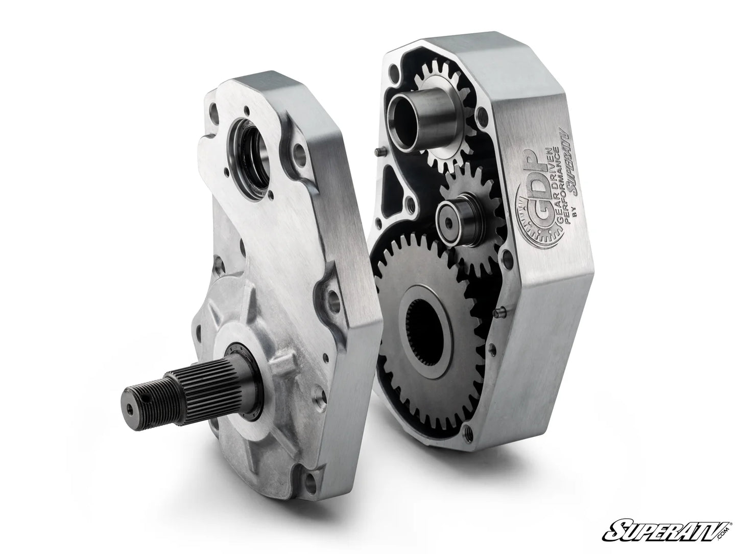 SuperATV 6" Portal Gear Lift, Single Idler, Billet, - Polaris RZR XP1000