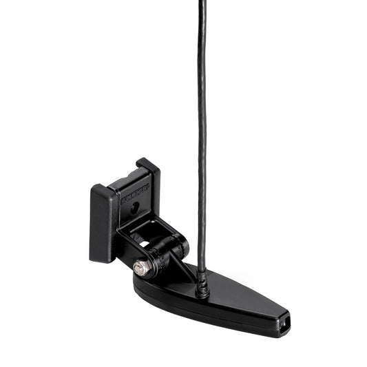 Humminbird MEGA DI Dual Spectrum CHIRP transom mount transducer with temperature sensor for HELIX 7/8 fish finder, model XNT-9-HW-MDI-75-T