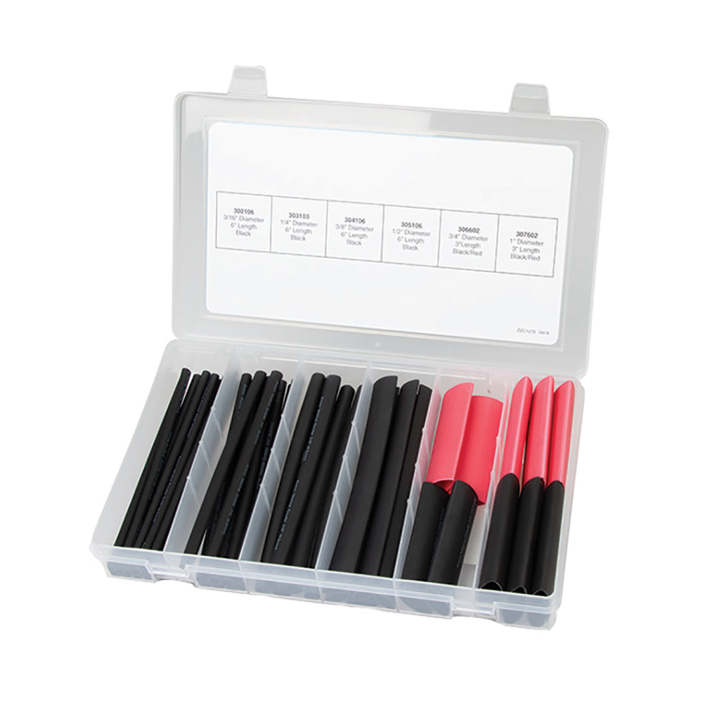 Ancor 47Piece Adhesive Lined Heat Shrink Tubing Kit 330101