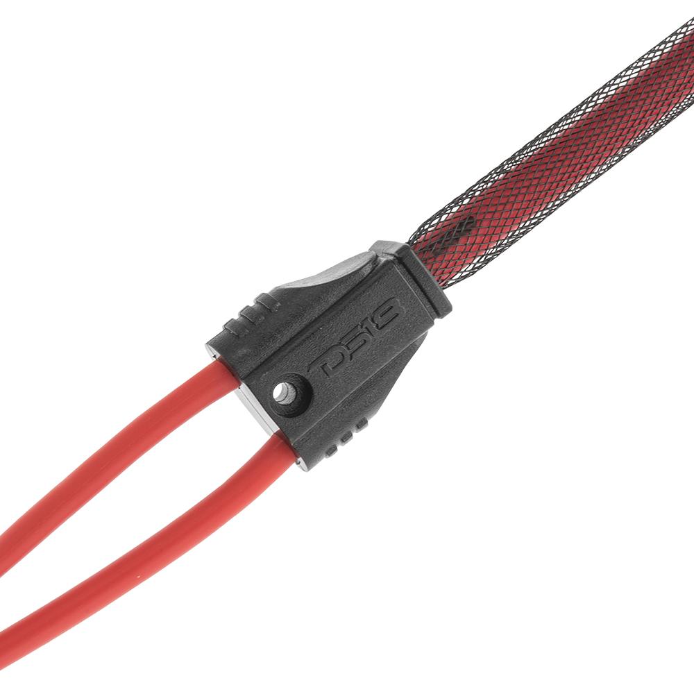 DS18 Advance Ultra Flex RCA Y Connector Cable  2 Female to 1 Male R1M2F