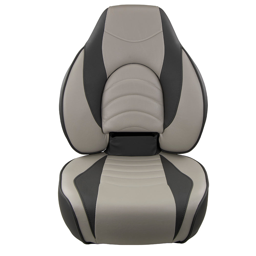 Springfield Fish Pro High Back Folding Seat  CharcoalGrey 10416341