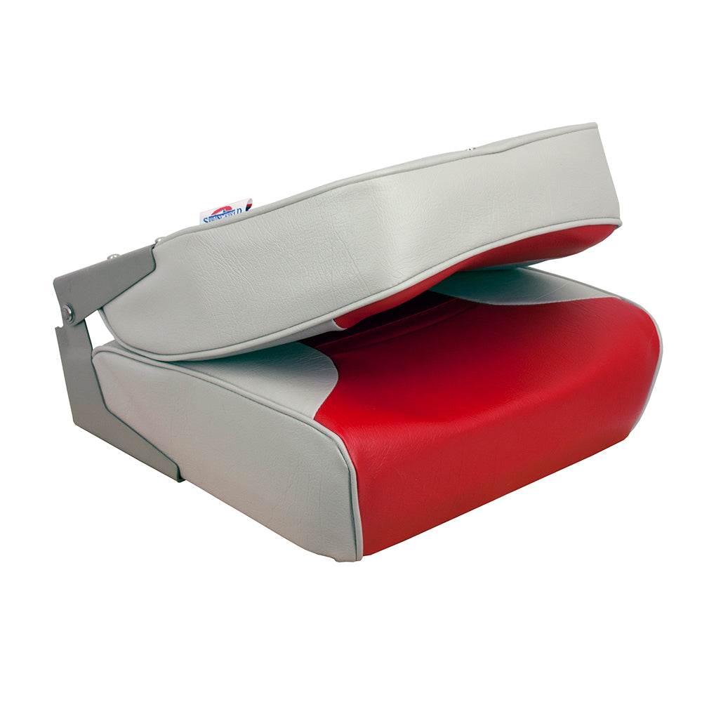 Springfield Economy MultiColor Folding Seat  GreyRed 1040655