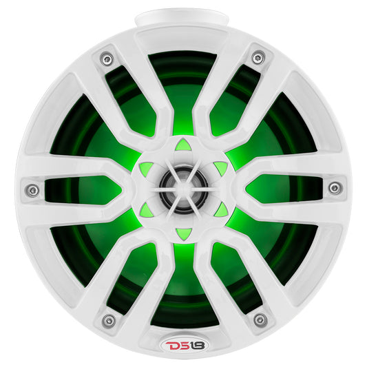 DS18 HYDRO 65 Compact Wakeboard Pod Tower wRGB Light  300W  White NXLPS6W