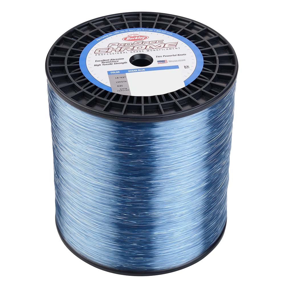 Berkley ProSpec Chrome Ocean Blue Monofilament  40 lb  3000 yds  PSC3B40OBL 1545740