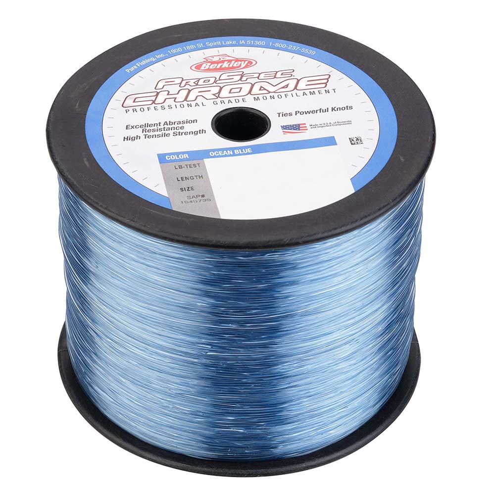 Berkley ProSpec Chrome Ocean Blue Monofilament  40 lb  1000 yds  PSC1B40OBL 1545734