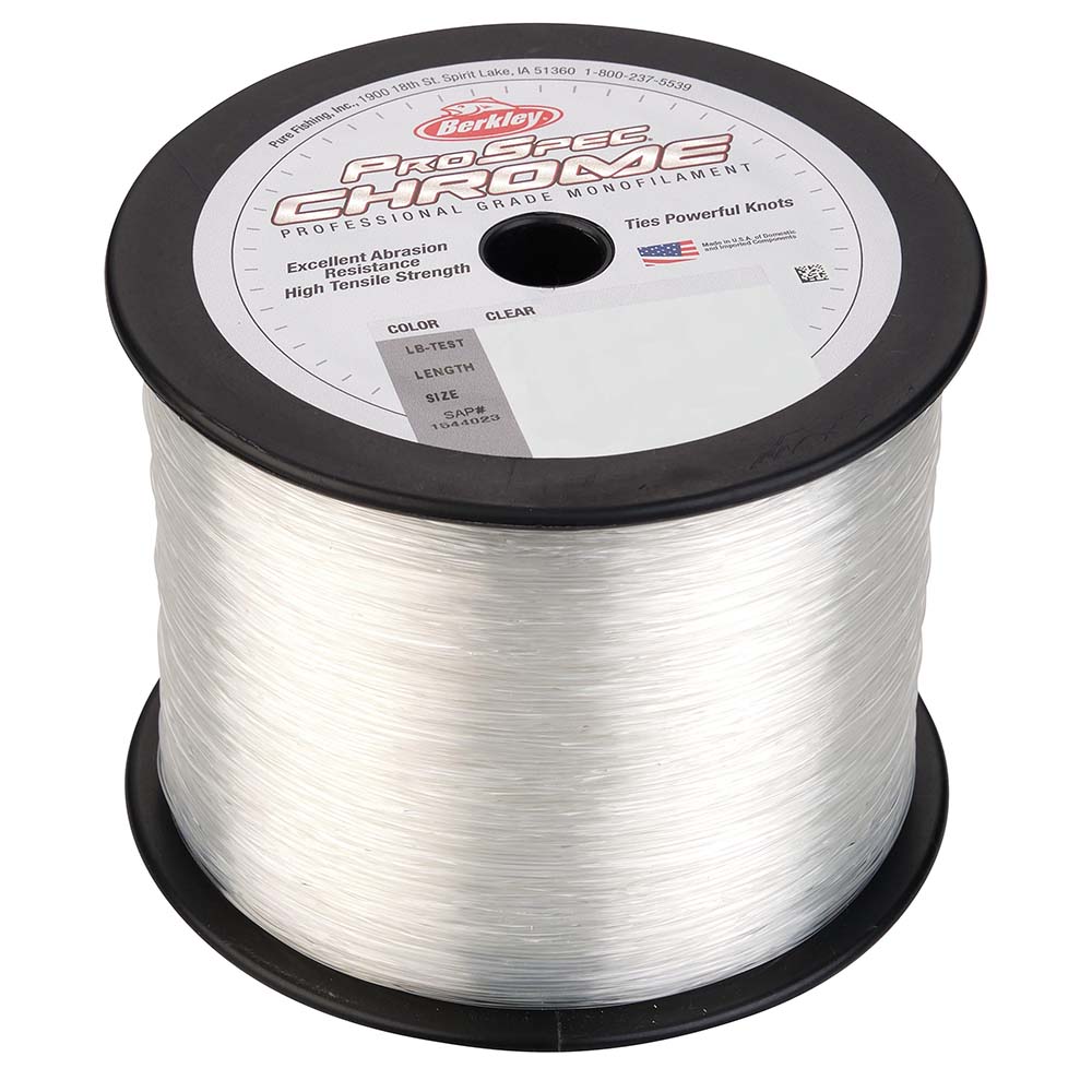 Berkley ProSpec Chrome Clear Microfilament  10lb  1000 yds  PSC1B1015 1543455