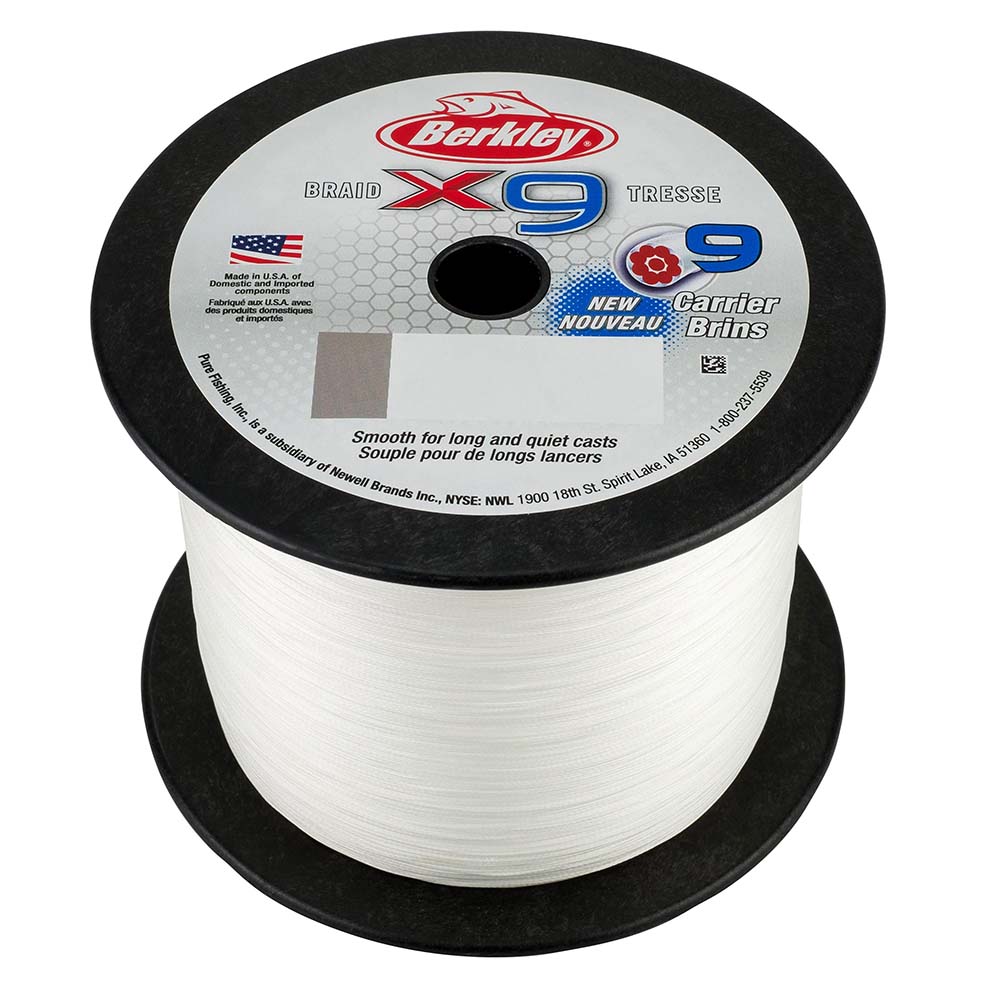 Berkley x9 Braid Crystal  10lb  2188 yds  X9BBK10CY 1486908