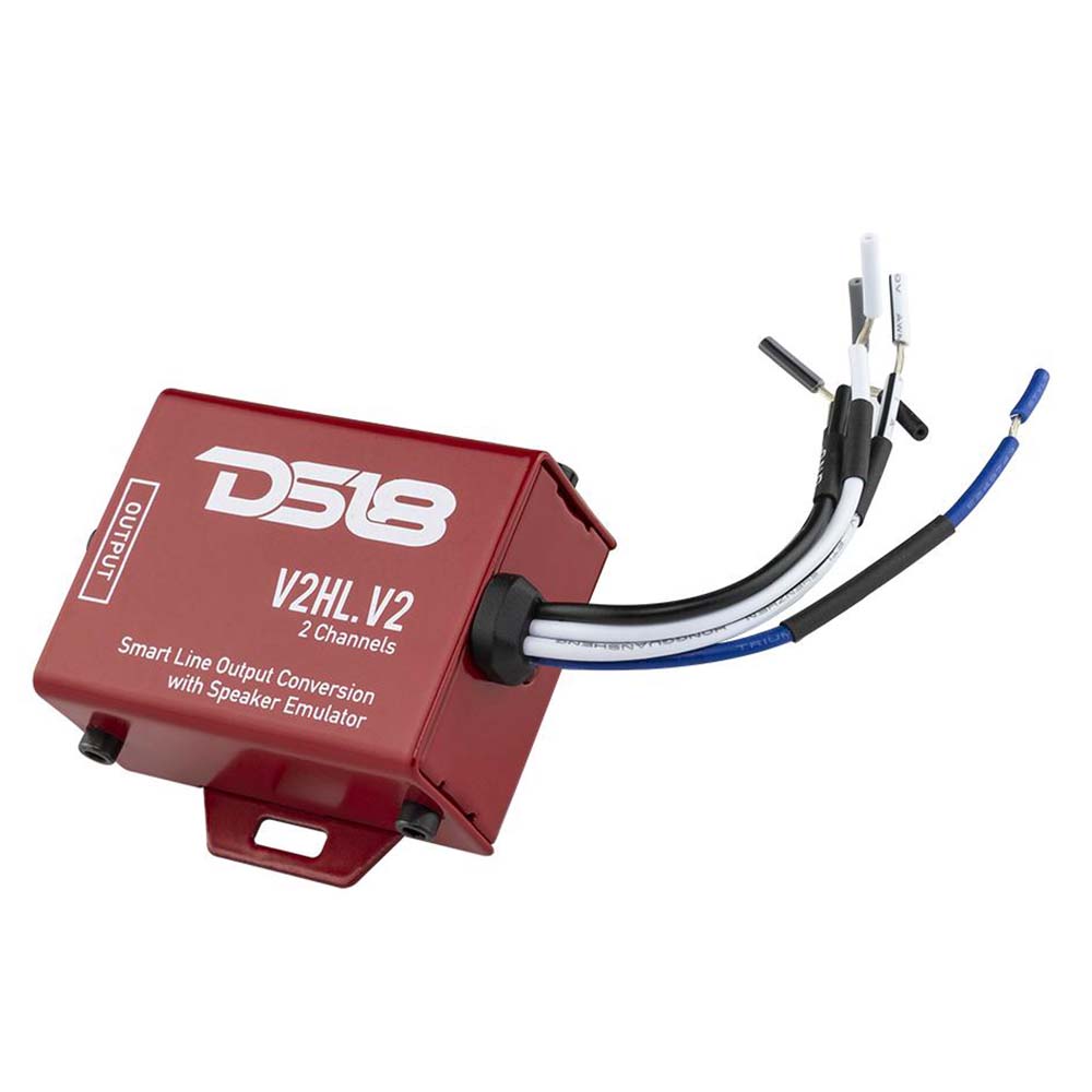 DS18 High to Low Converter  2 Channel wSpeaker Emulator V2HLV2