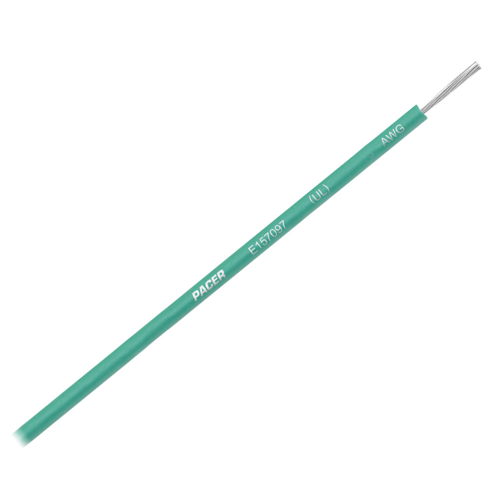 Pacer Green 14 AWG Primary Wire  25 WUL14GR25