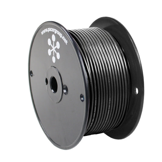 Pacer Black 12 AWG Primary Wire  250  WUL12BK250