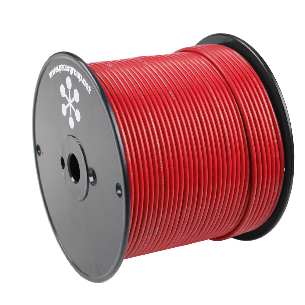 Pacer Red 8 AWG Primary Wire  500  WUL8RD500