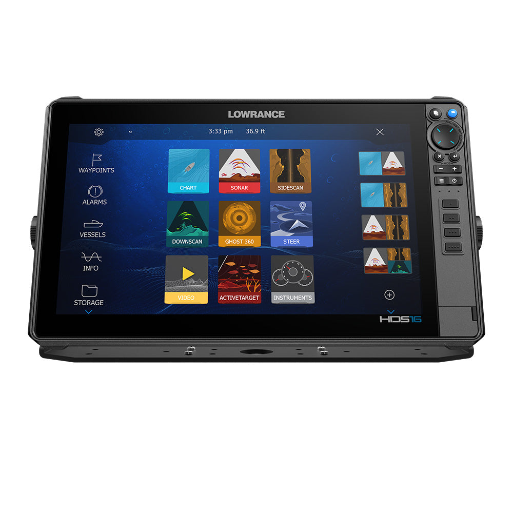 Lowrance HDS PRO 16  w Preloaded CMAP DISCOVER OnBoard  No Transducer 00016005001