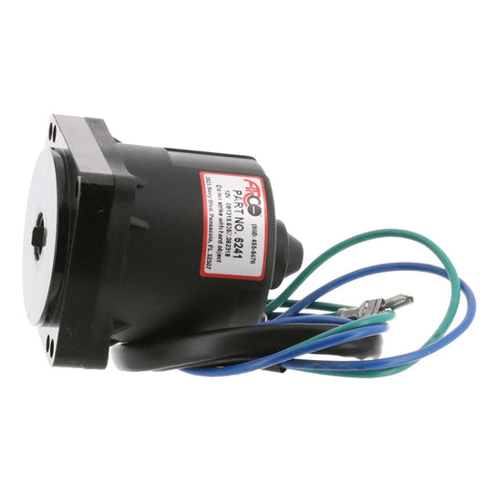 ARCO Marine Replacement JohnsonEvinrude Tilt Trim Motor 2Wire 4 Bolt Flat Blade Shaft 6241