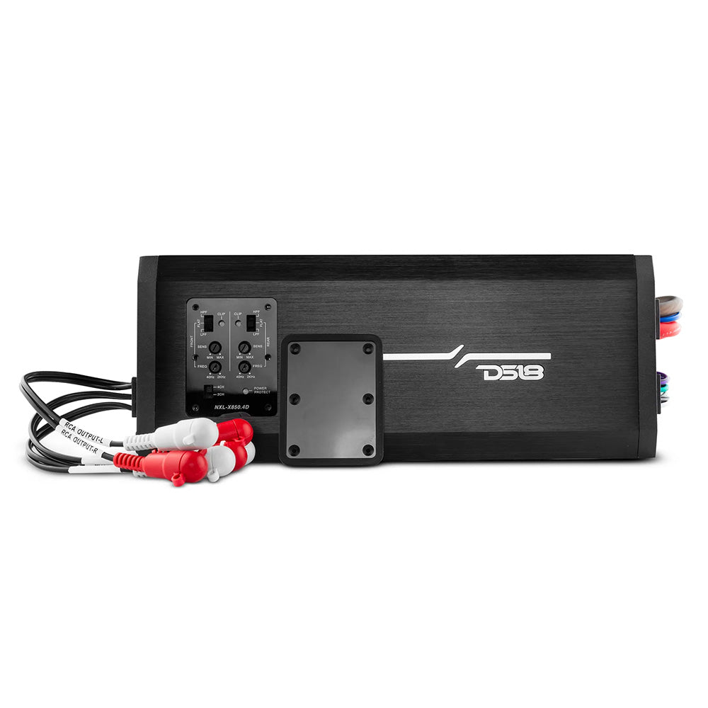 DS18 HYDRO 4 Channel FullRange Class D Waterproof Marine Amplifier  2400W NXLX8504D