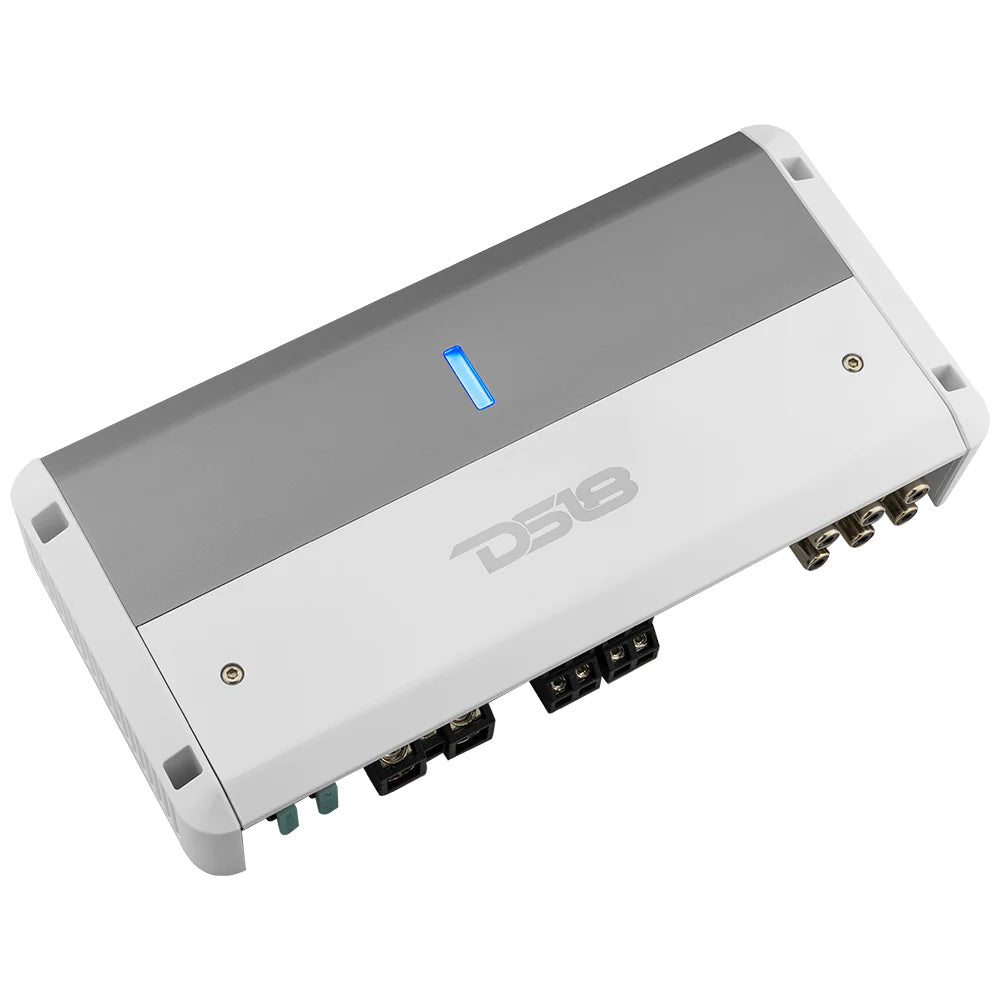 DS18 NXLM4 Full Range 4 Channel IPX5 Marine Grade Amplifier  150 x 4W  4Ohm NXLM4