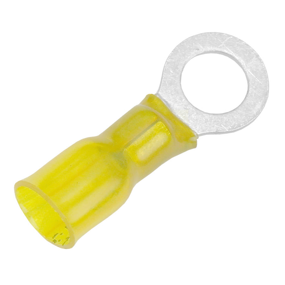 Pacer 1210 AWG Heat Shrink Ring Terminal  516 Stud Size  25 Pack TE1056R25