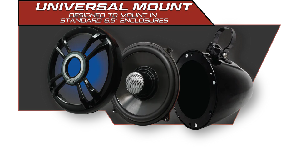 UTV Stereo - Pro-Series 6.5" Speakers (Pair)