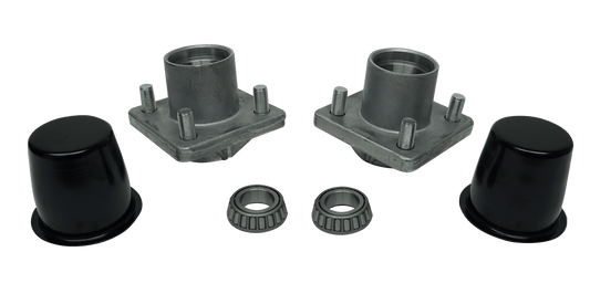STEELENG  SGC Front Wheel Hub Kit w/Bearing Seals for EZGO TXT