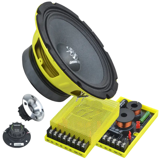 Ground Zero Competition Pro Series 8" 2-Way Component Speaker System