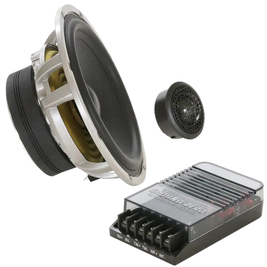 Ground Zero Hydrogen Series 6.5″ 2-way Component Speaker System