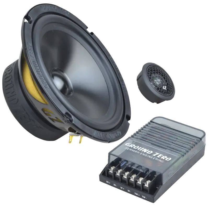 Ground Zero Radioactive 6.5″ 2-way SQ component speaker system