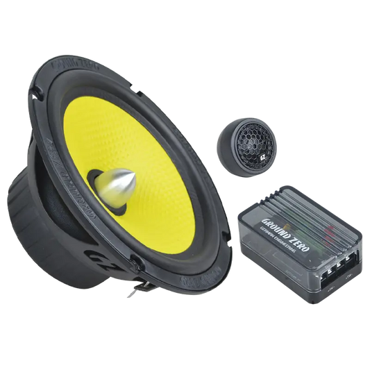 Ground Zero Titanium Series 6.5″ 2-way SQ component speaker system