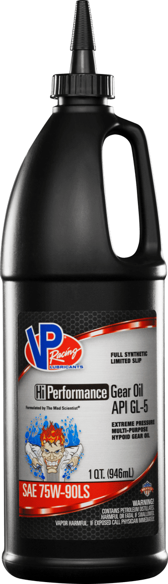 VP Racing 75W90 Hi-Performance LS 100% Synthetic GL-5 Gear Oil