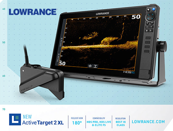 Lowrance ActiveTarget 2 XL Transducer Only w/25' Cable