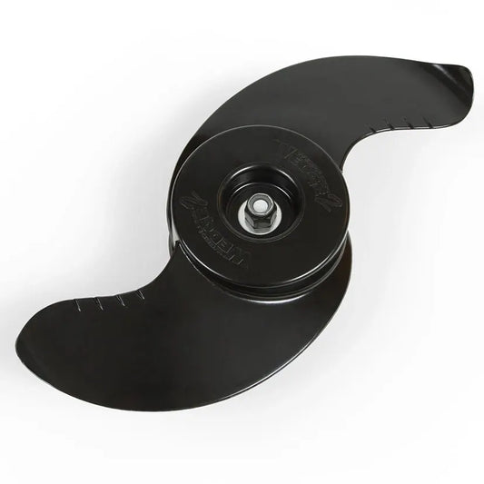 Minn Kota MKP-38 Weedless Wedge 2 prop for 112lb thrust trolling motor, showing the durable propeller with weedless design.