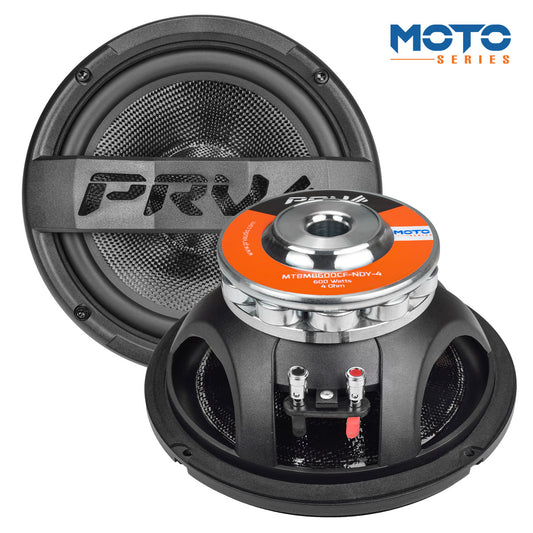 PRV Audio - Moto Series 8" Carbon Fiber Neodymium Midbase Loudspeaker (Each)