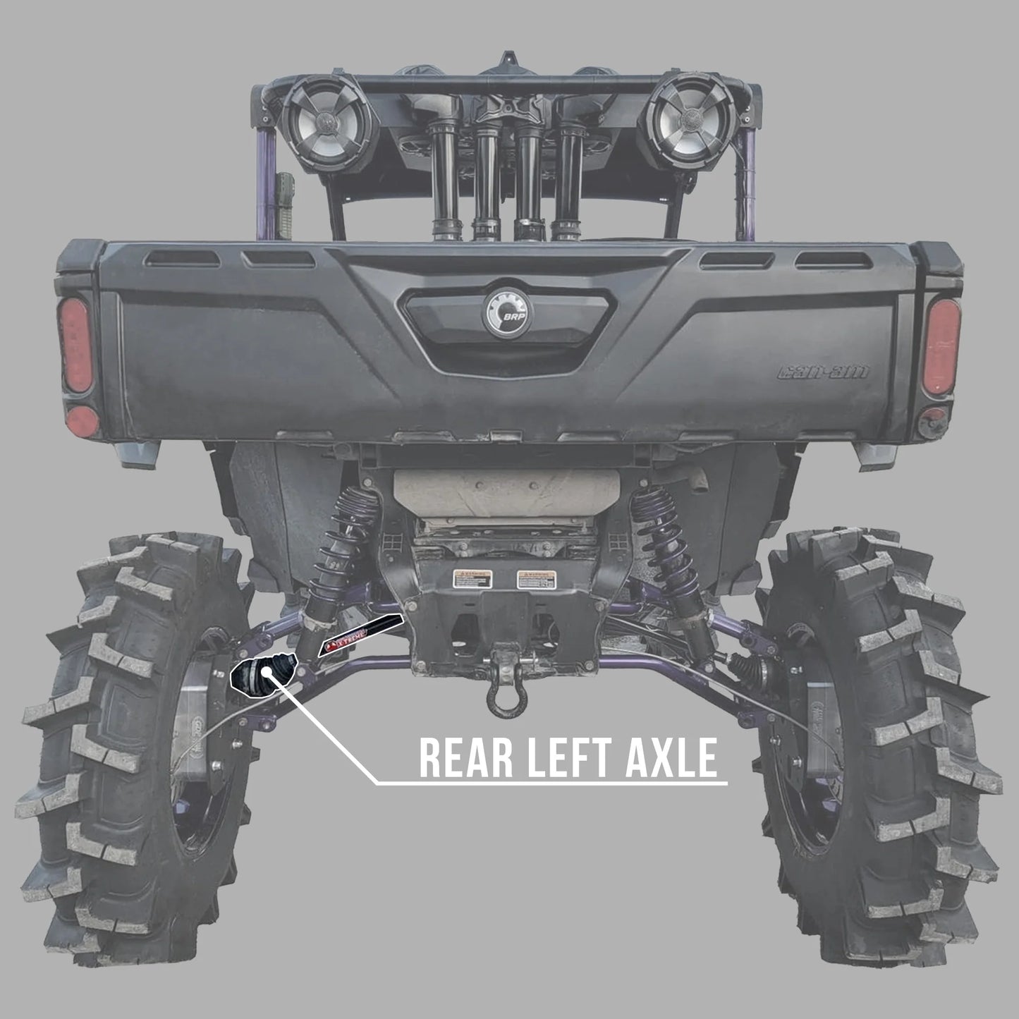 Demon Powersports Can-Am Renegade/Outlander 1000 Heavy Axles