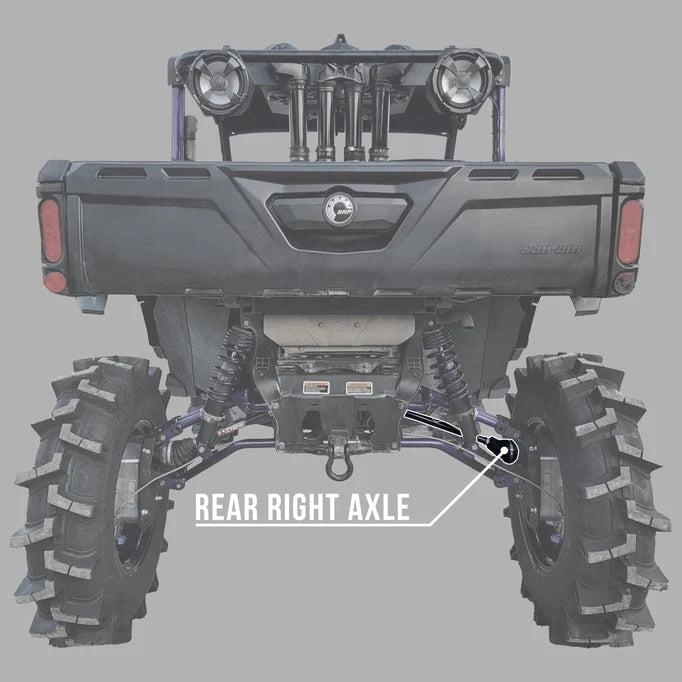 Demon Powersports Can-Am Renegade/Outlander 1000 Heavy Axles