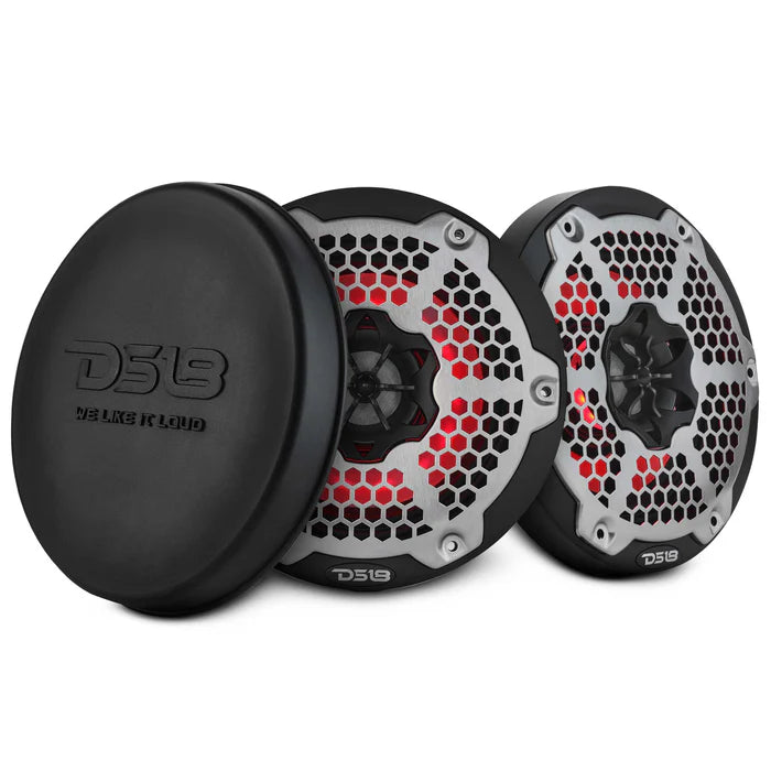 DS 18 10” Marine 2-Way Hybrid Speaker with RGB LED, Compression Driver and Neodymium Magnet | 450W RMS 4-Ohm
