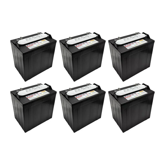Pacer P-875 8 Volt 165Ah Deep Cycle Battery (6 Pack - 48V)