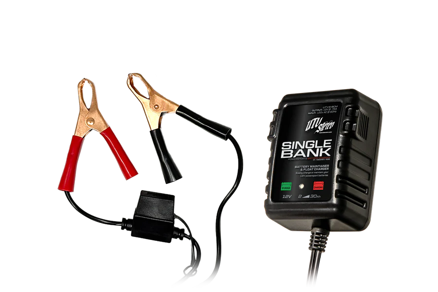 UTV Stereo 12V Automatic Battery Charger/Maintainer