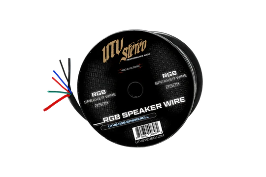 UTV Stereo - 6 Conductor RGB Speaker Wire