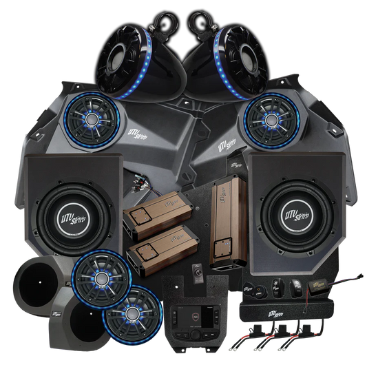 UTV Stereo Elite Series Stage 7 2200 Watt Stereo Kit | Can-Am® Maveric R