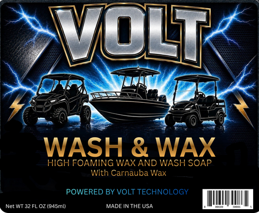 VOLT Premium Car Wash Soap with Carnauba Wax (1 gallon)