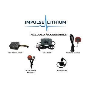 Impulse Lithium Golf Cart Batteries - Bluetooth Monoring