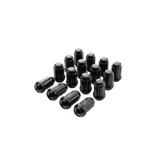 Gorilla Automotive - Lug Nuts Black 16/PK 12MMX1.50 Tapered Lug Nuts